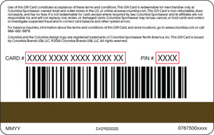 Gift Card Balance —