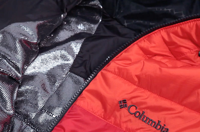 columbia reflective jacket